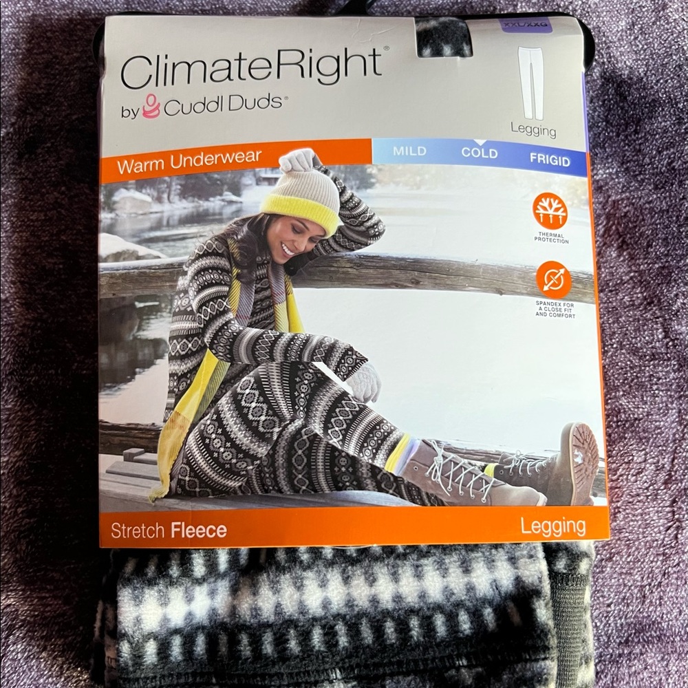 Climate Right Cuddl Duds - Fleece Legging